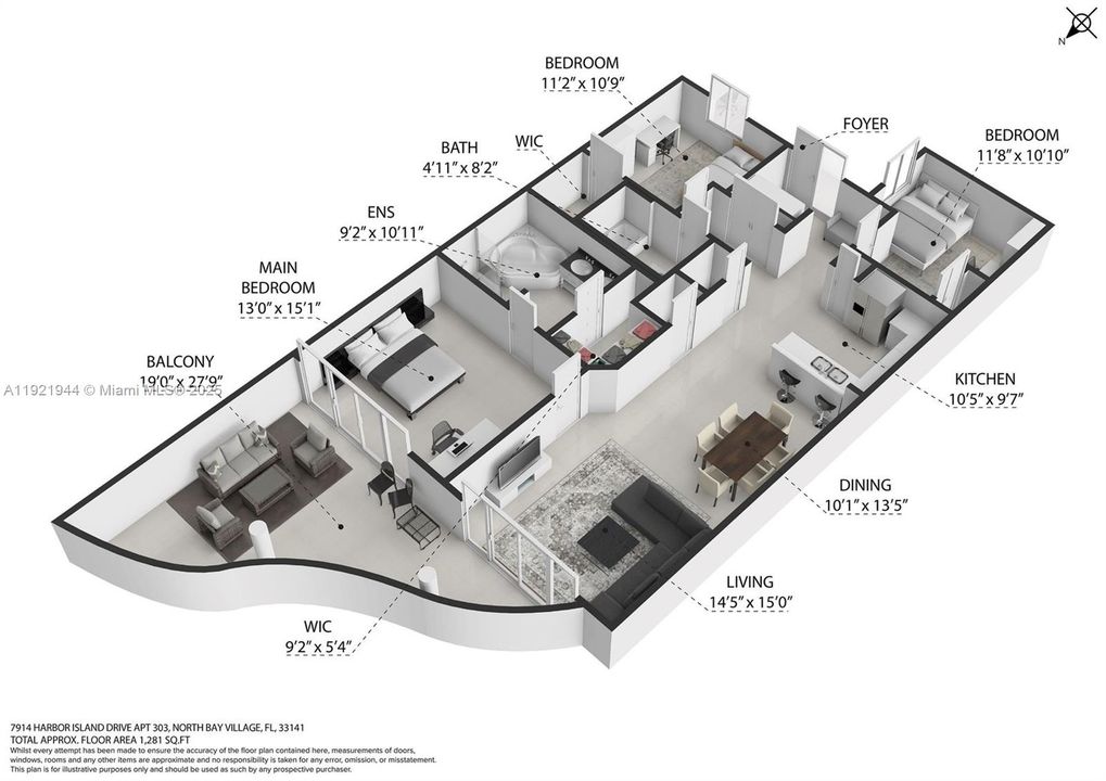 For Sale: $795,000 (3 beds, 2 baths, 1336 Square Feet)