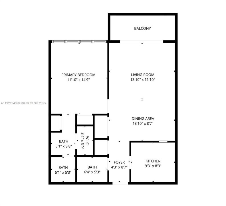 For Rent: $1,550 (1 beds, 1 baths, 780 Square Feet)