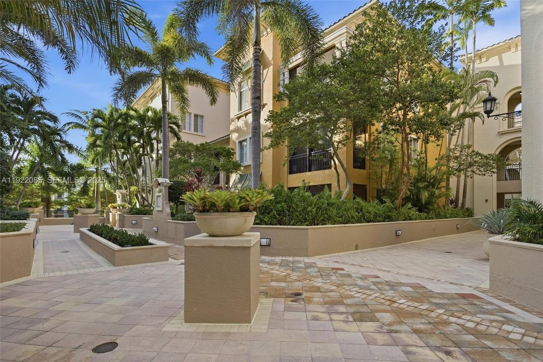 Courtyard in Building