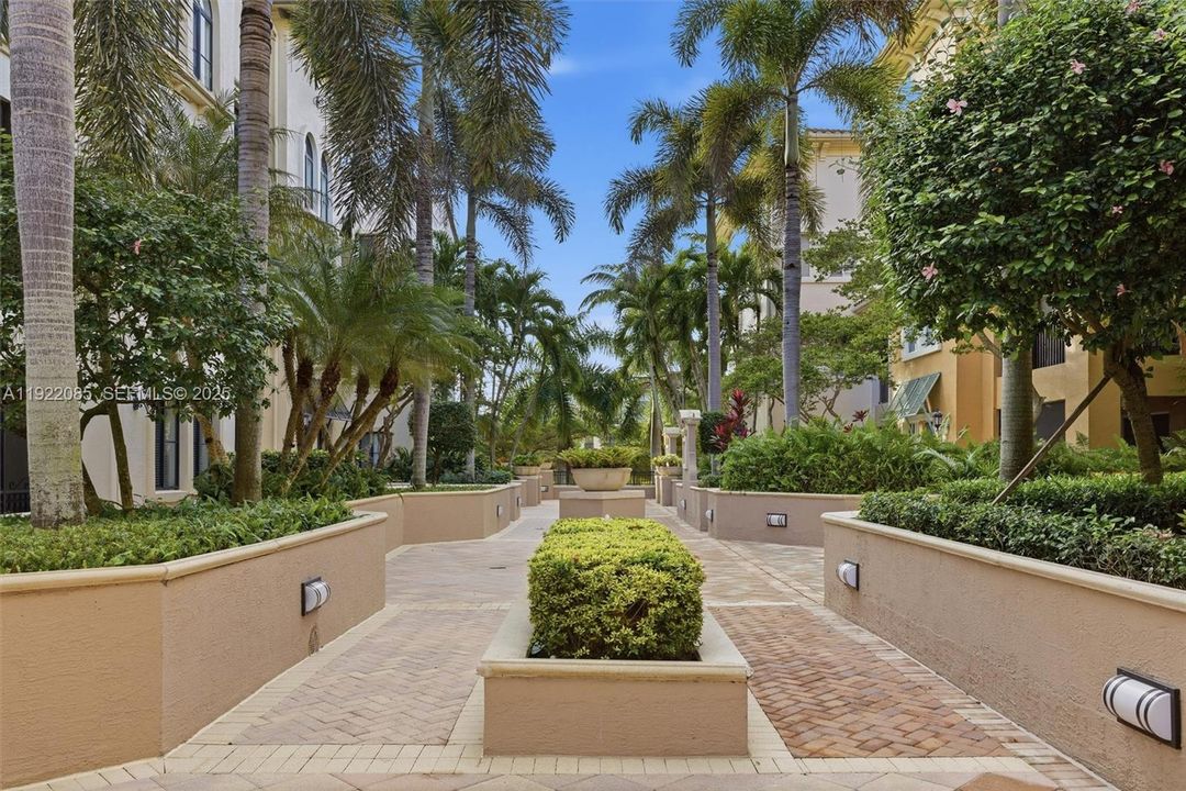 Courtyard in Building