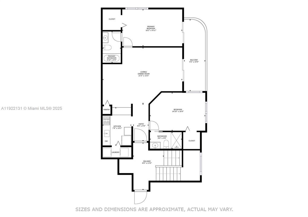 For Sale: $328,000 (2 beds, 2 baths, 1050 Square Feet)