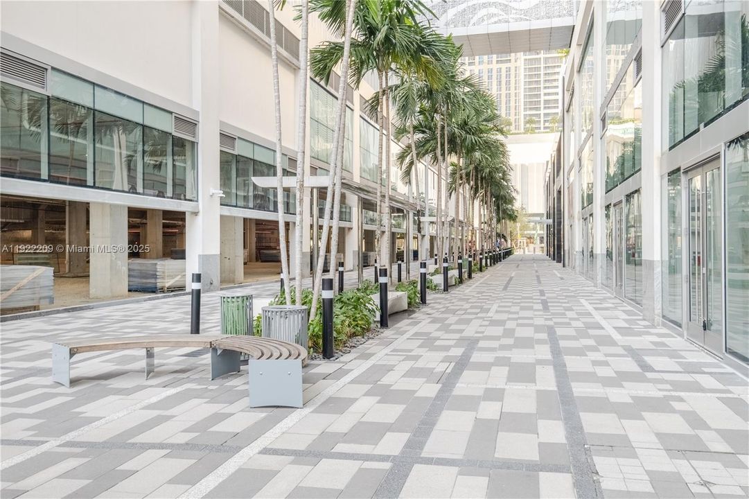 Promenade with Shops