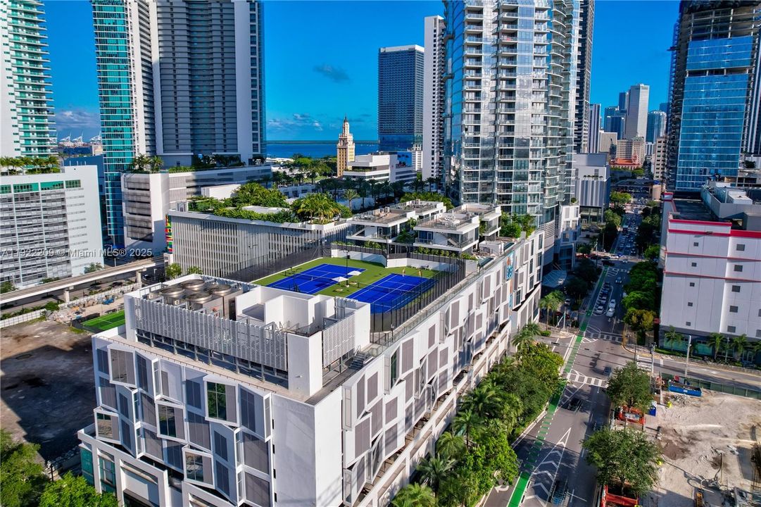 Aerial Building View