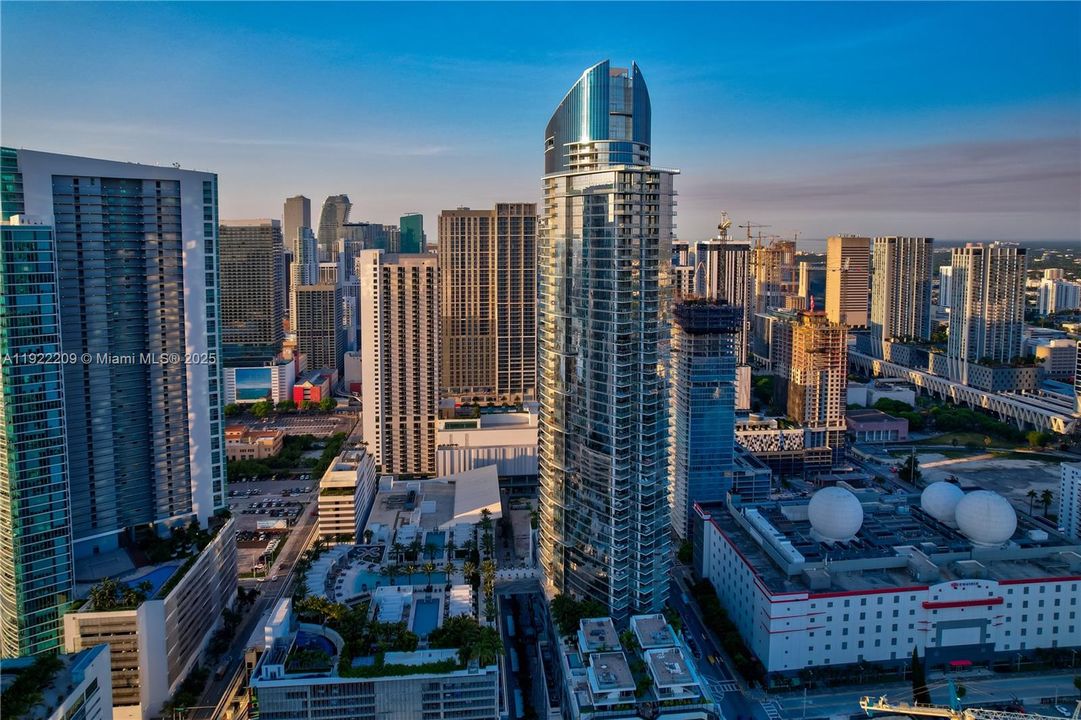 Aerial Building View