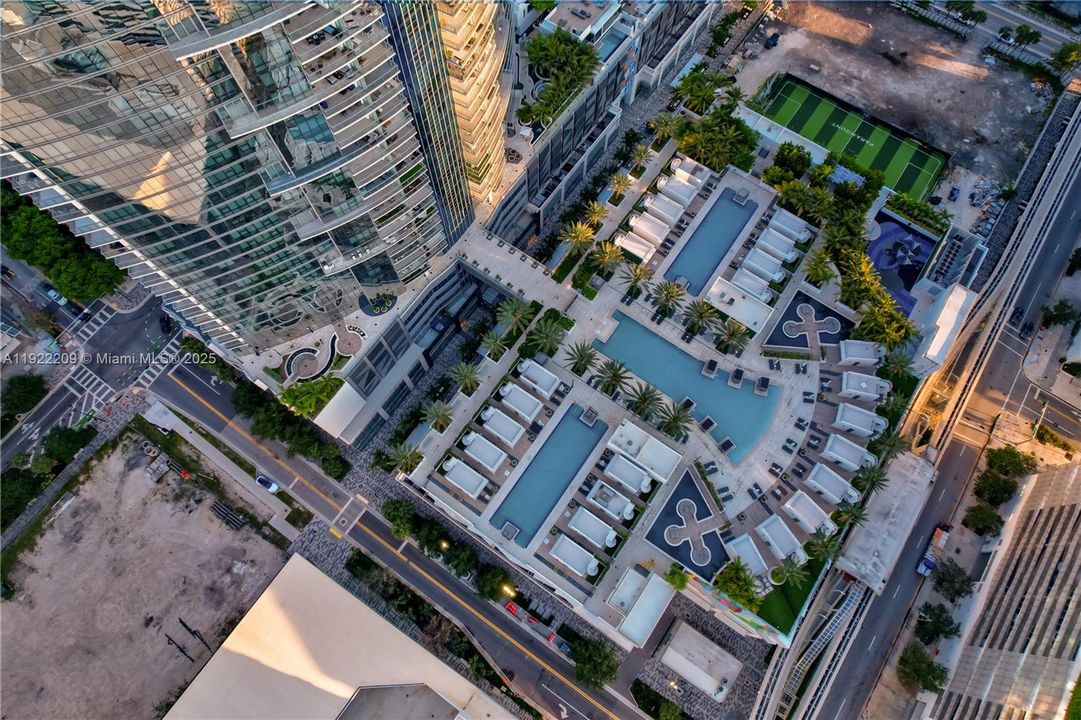 Aerial Building View