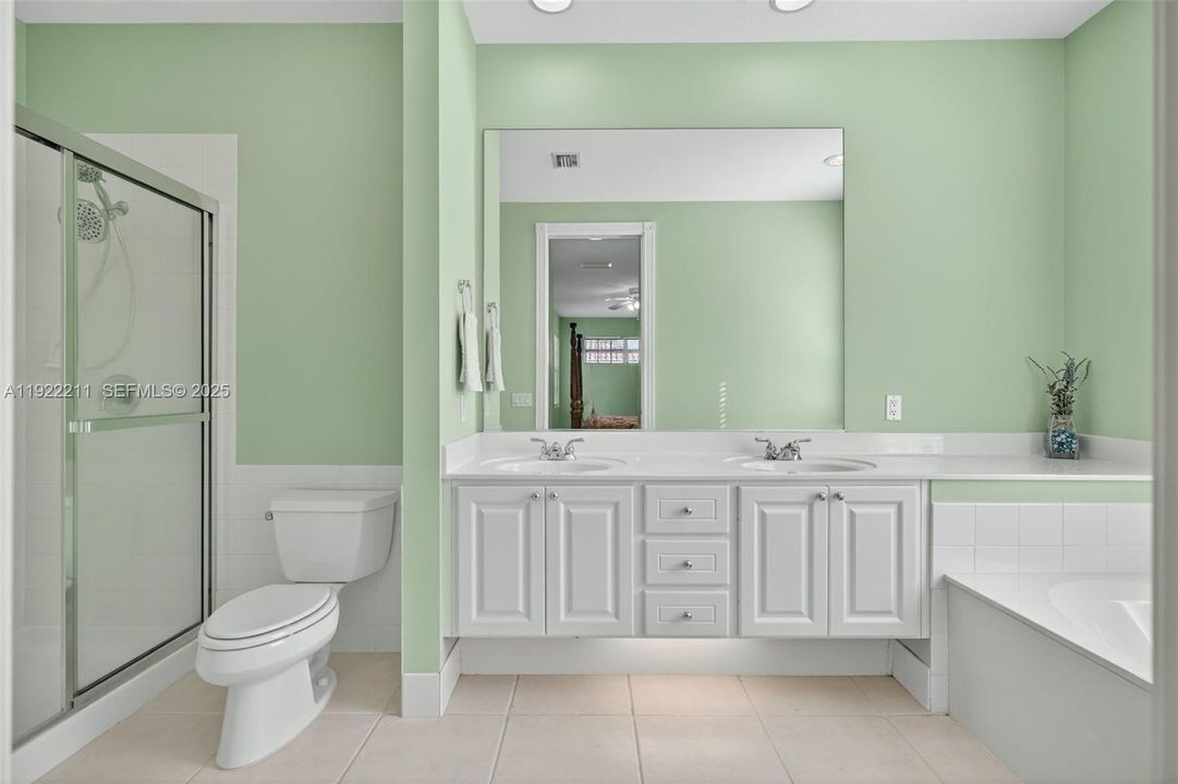 Master bathroom