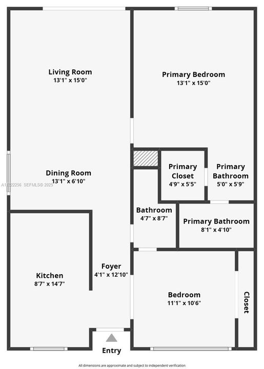 For Sale: $137,500 (2 beds, 2 baths, 989 Square Feet)