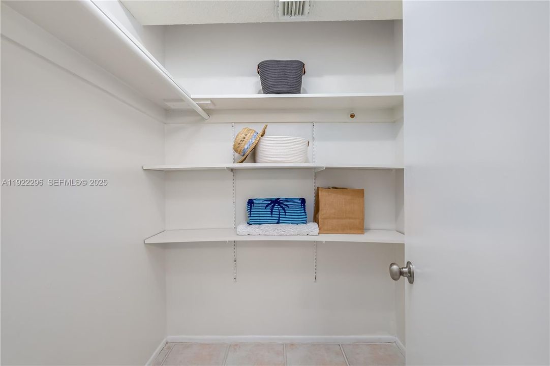 Walk-in closet