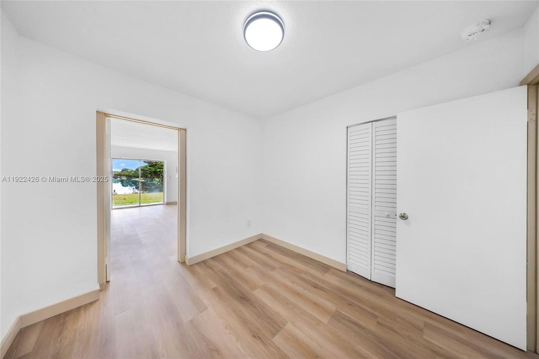 Bedroom connected to master