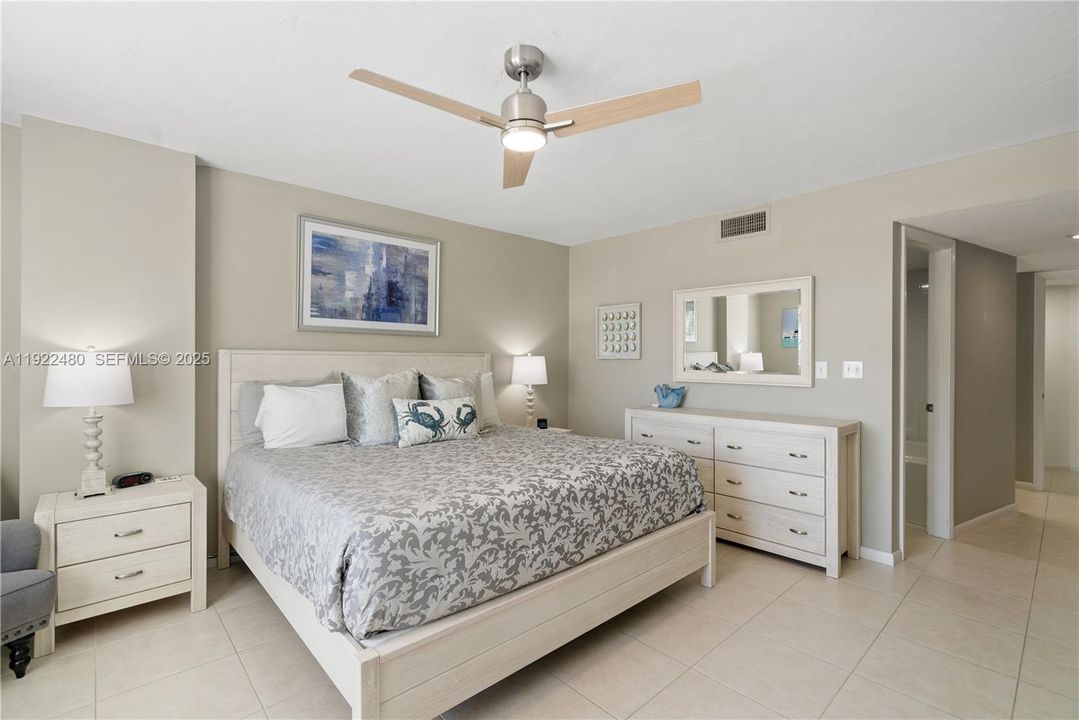 Primary Bedroom to ensuite bathroom