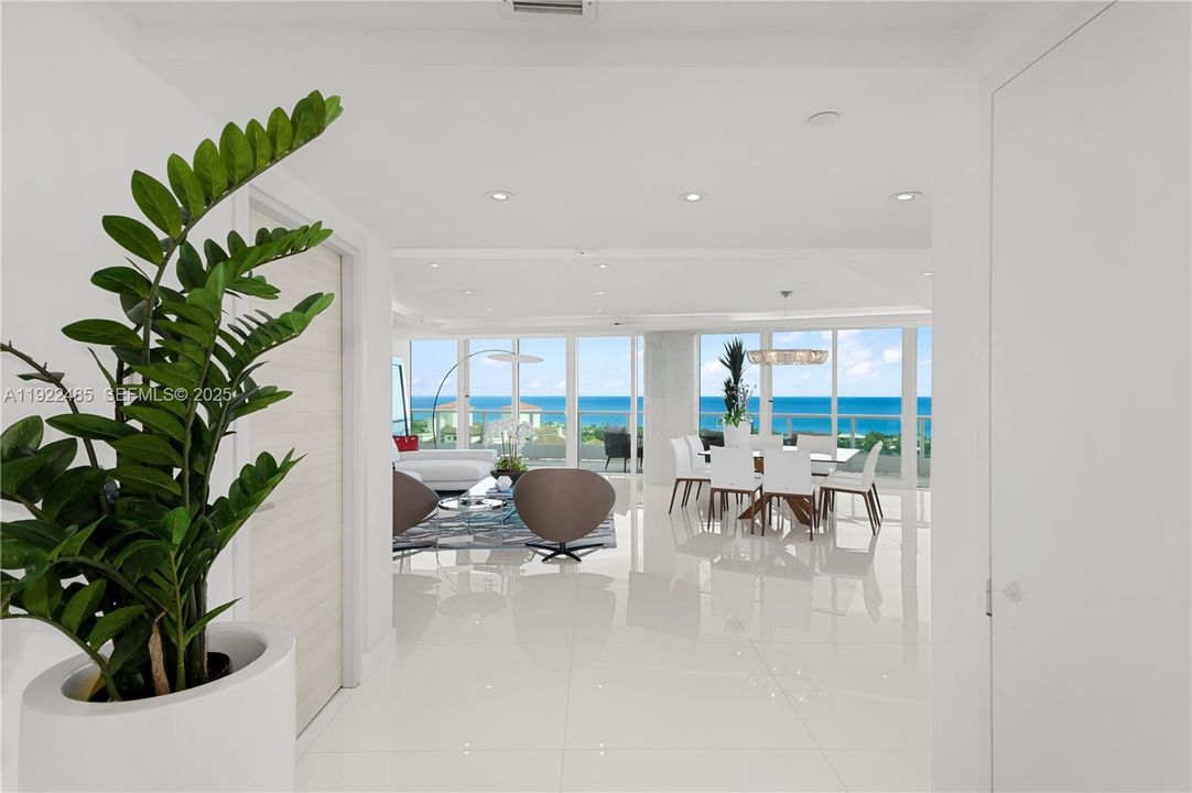 Private Elevator Entrance to your own foyer.