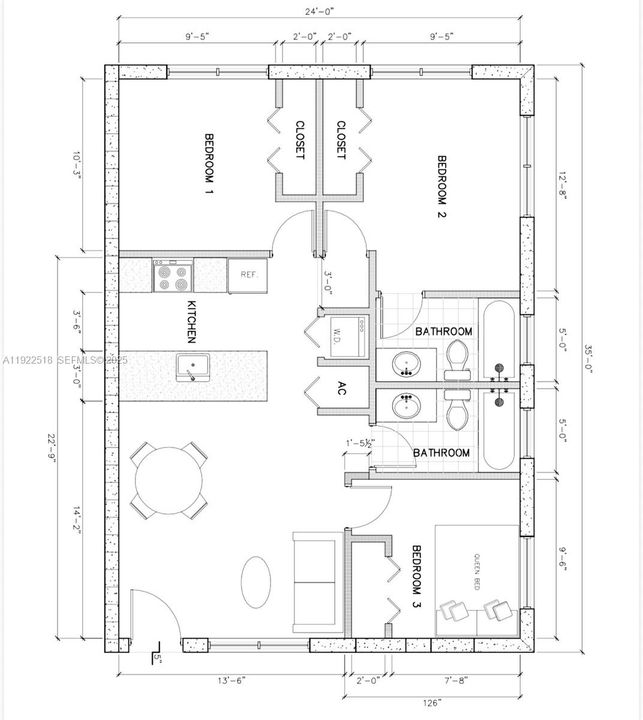 En Renta: $3,050 (3 camas, 2 baños, 4015 Pies cuadrados)
