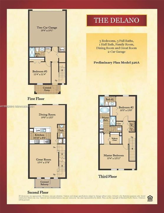 待售: $570,000 (3 贝兹, 3 浴室, 2000 平方英尺)