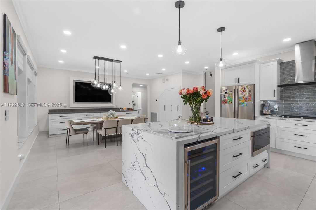 additional wine fridge