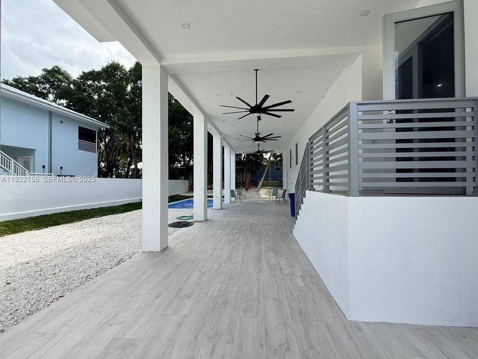 Covered Terrace & Entry