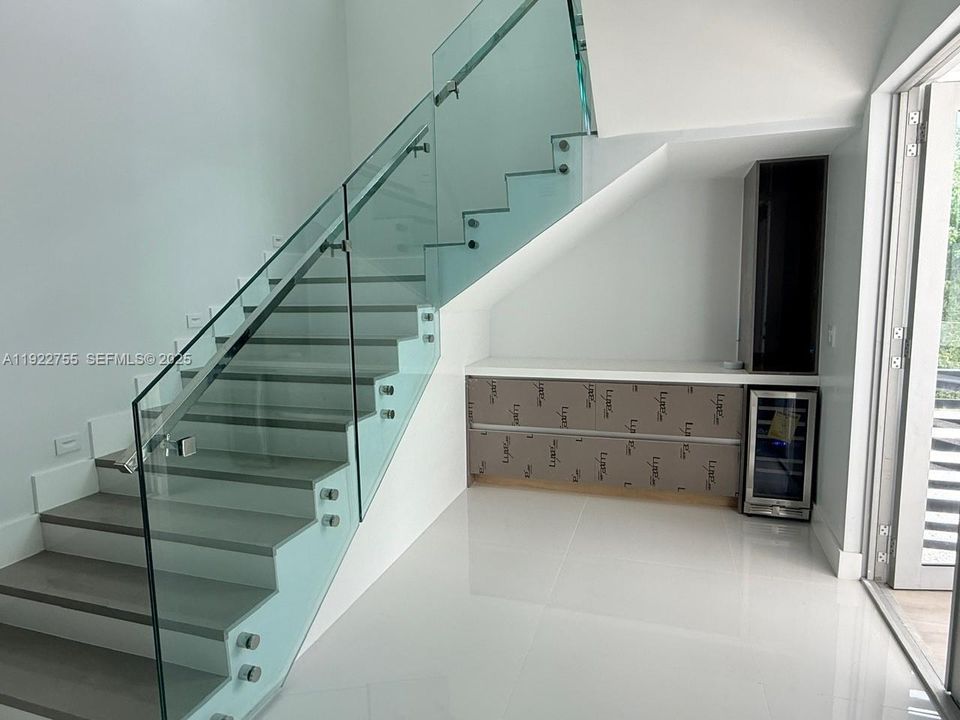Glass Stair Case