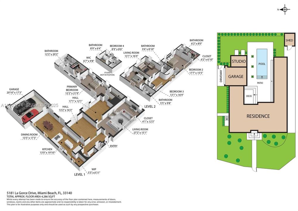 待售: $4,999,999 (5 贝兹, 5 浴室, 4286 平方英尺)