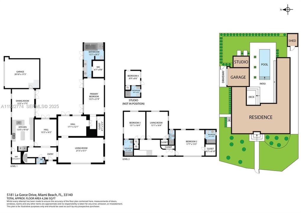 待售: $4,999,999 (5 贝兹, 5 浴室, 4286 平方英尺)