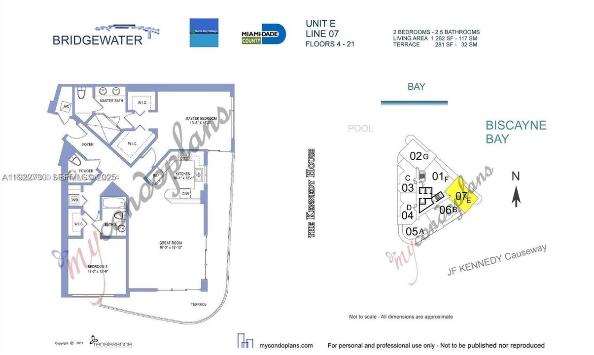На продажу: $395,000 (2 спален, 2 ванн, 1262 Квадратных фут)