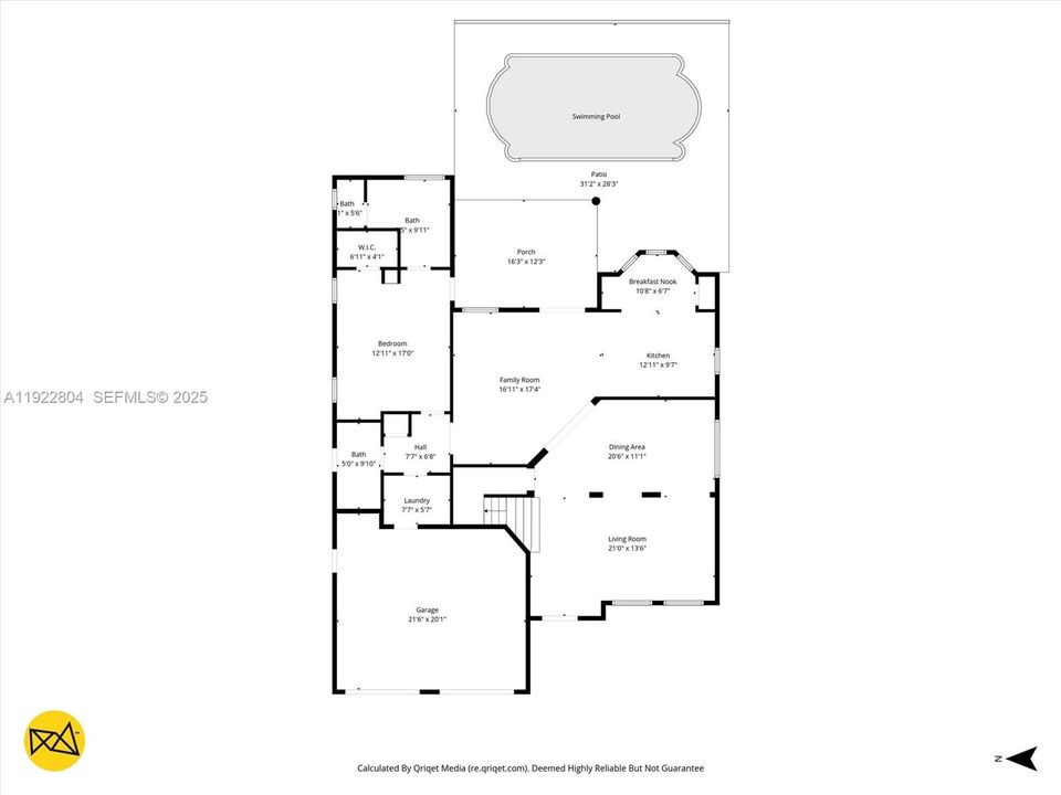 На продажу: $899,000 (4 спален, 4 ванн, 2964 Квадратных фут)