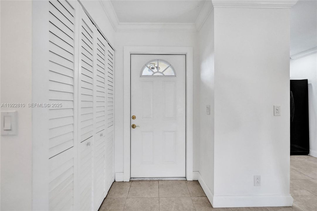 Another interior entry view