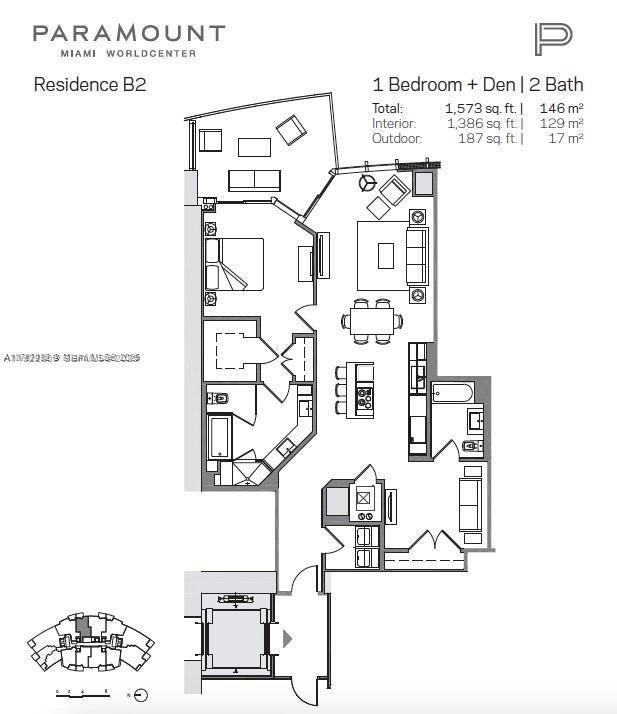 Под контрактом: $5,400 (2 спален, 2 ванн, 1244 Квадратных фут)