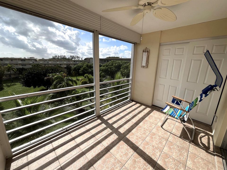 Big balcony