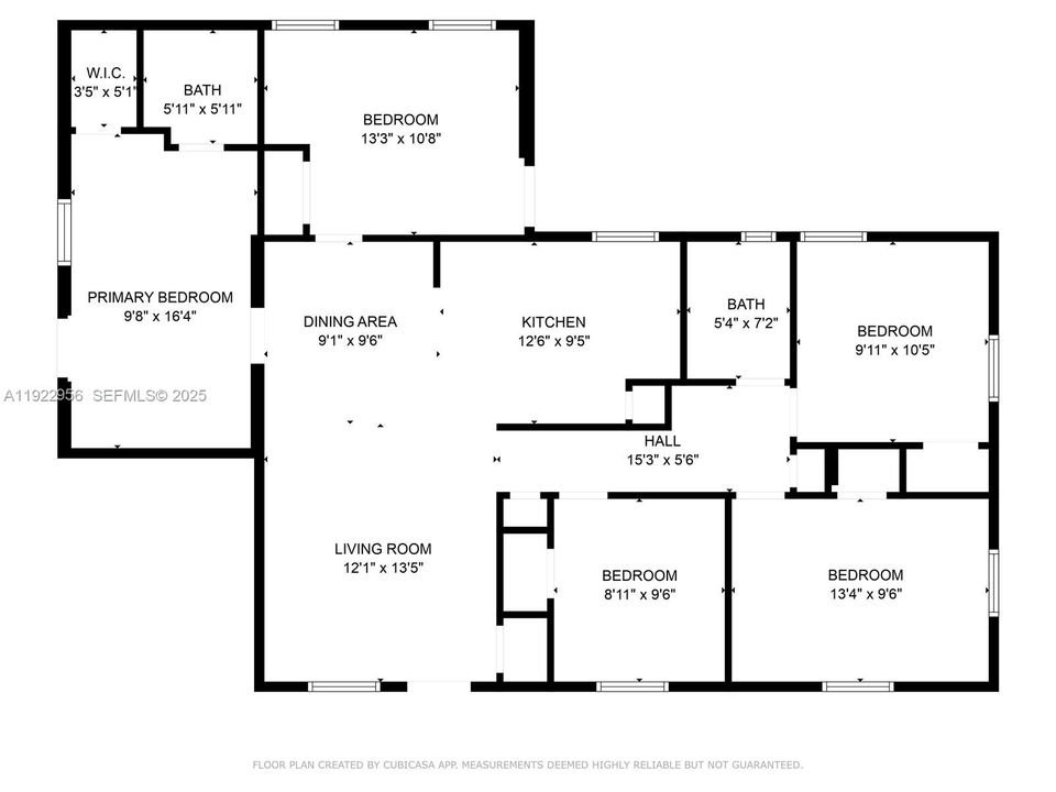 For Sale: $425,999 (5 beds, 2 baths, 1331 Square Feet)