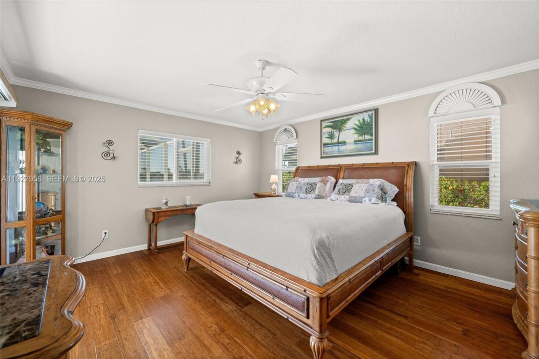 Primary Bedroom has lots of room