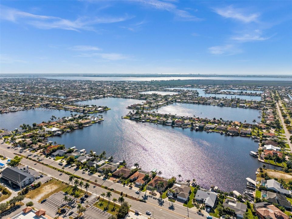 Cape Coral's famous Gulf Access 8 Lakes