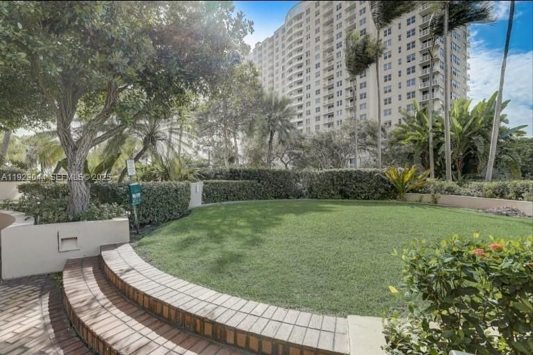 Pet area inside building facilities