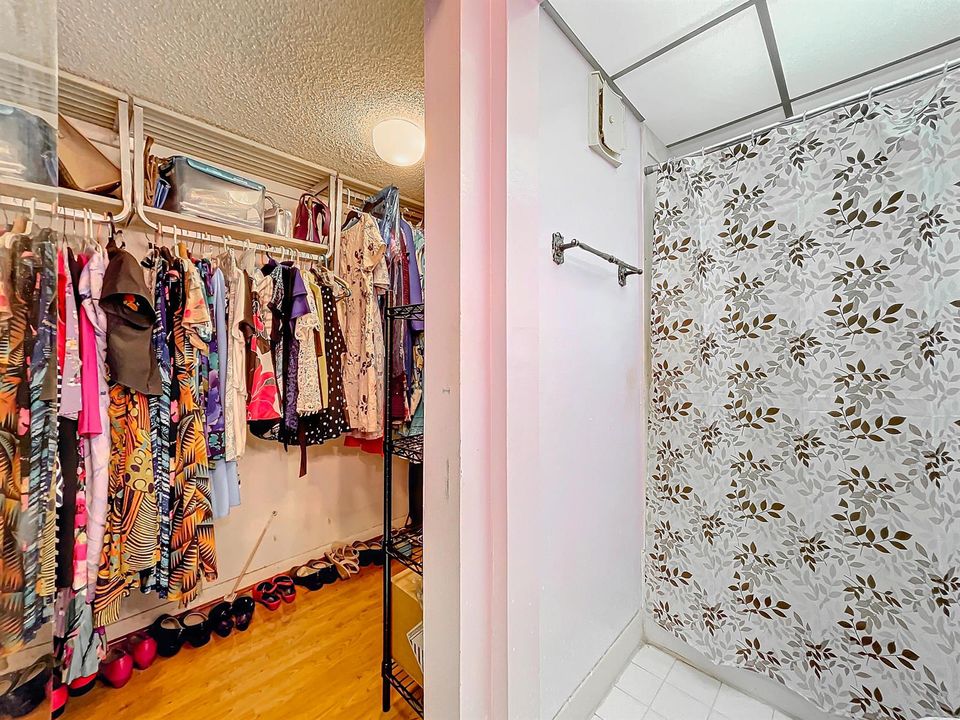 Master closet