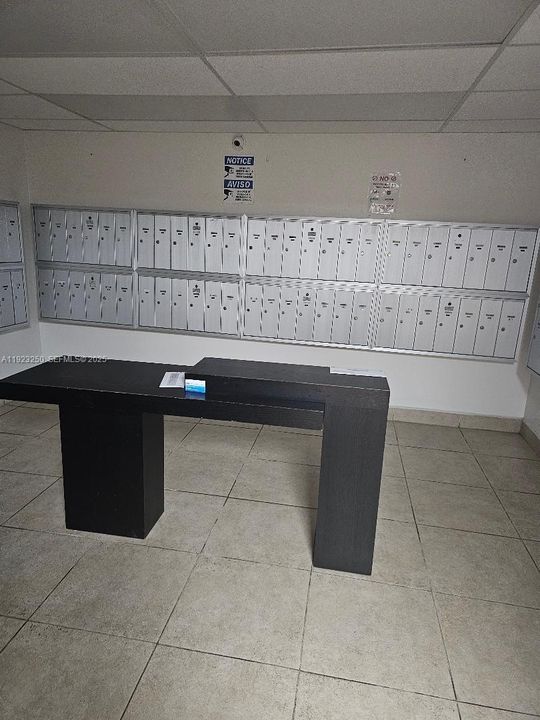 Mail room