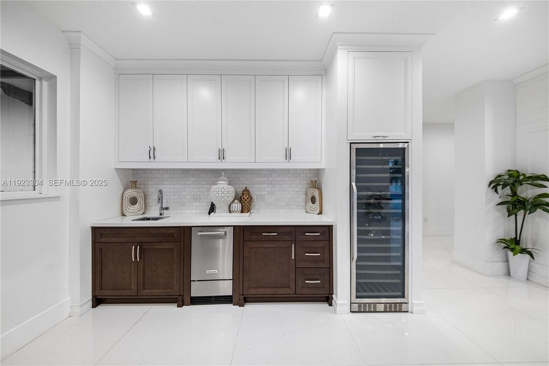 Midnight Bar adjacent to the Kitchen