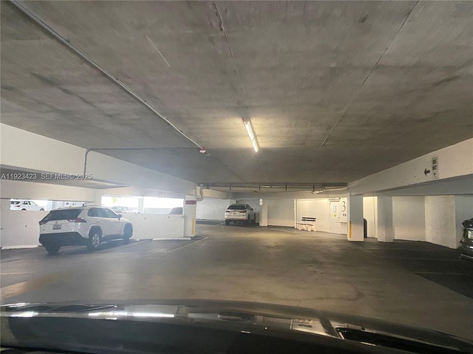 covered parking assigned