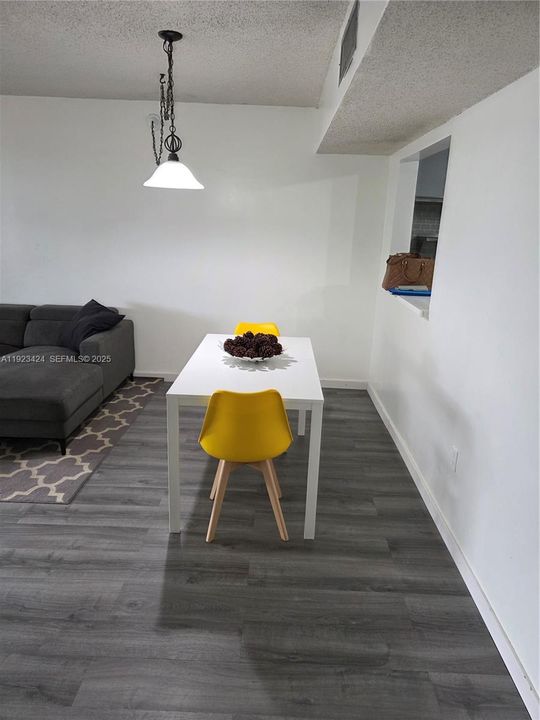 WITH  LARGER PASS THRU WINDOW FROM KITCHEN