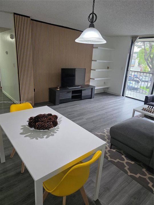 LIVING / DINING AREAS WITH WATERPROOF LAMINATE FLOORING