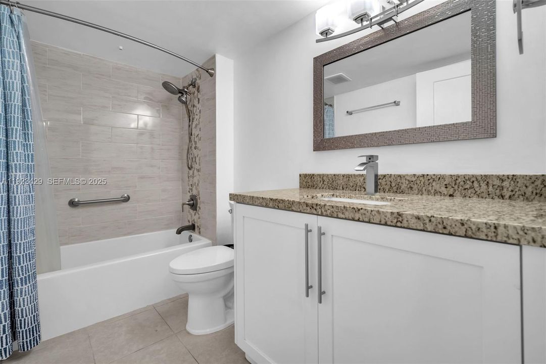 Second Bathroom - Rain & Flexible Shower Heads