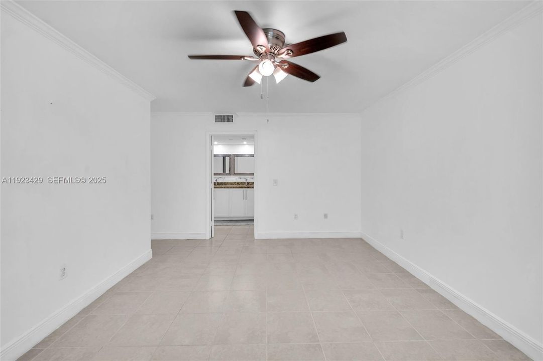 Master Bedroom with Ceiling Fan