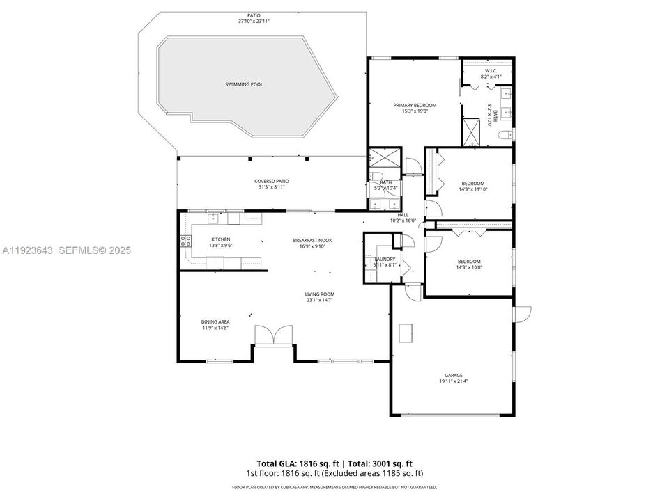 For Sale: $779,000 (3 beds, 2 baths, 1824 Square Feet)