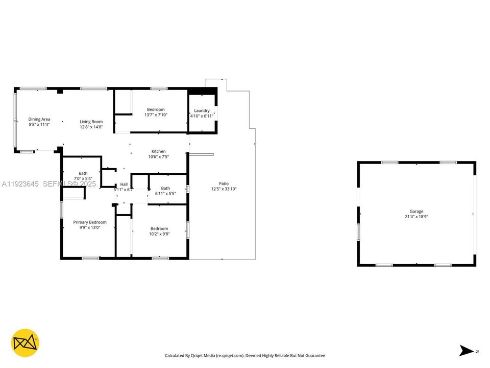 For Sale: $724,900 (3 beds, 2 baths, 942 Square Feet)