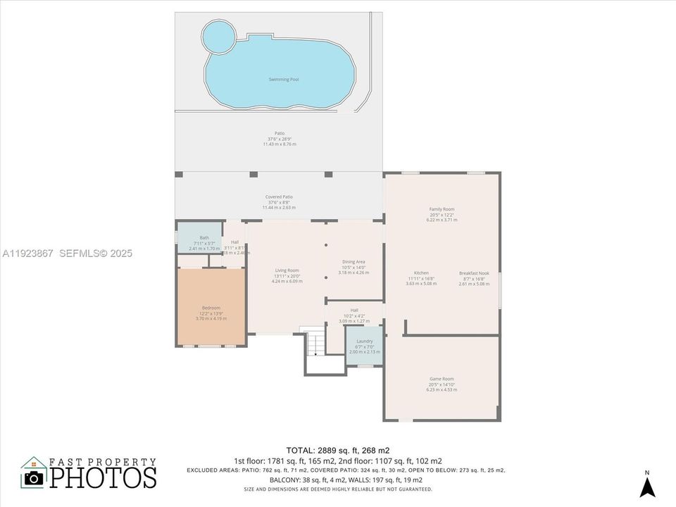 For Sale: $1,199,999 (5 beds, 4 baths, 2889 Square Feet)