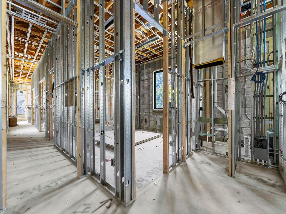 Hallway Bedrooms + Master