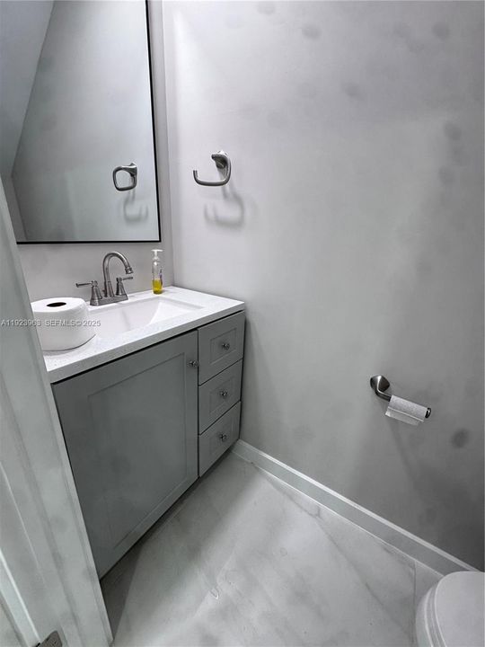 1/2 BATH FIRST FLOOR