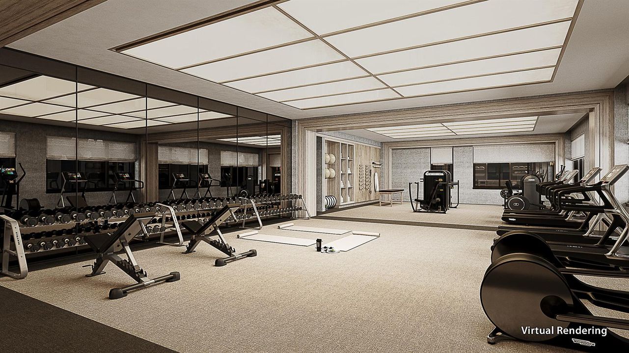 21-Rooftop Fitness Room Overall