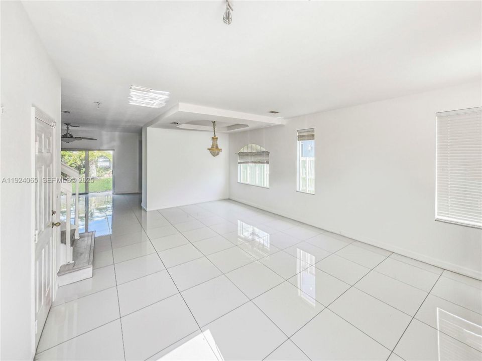 Entryway view from front door.