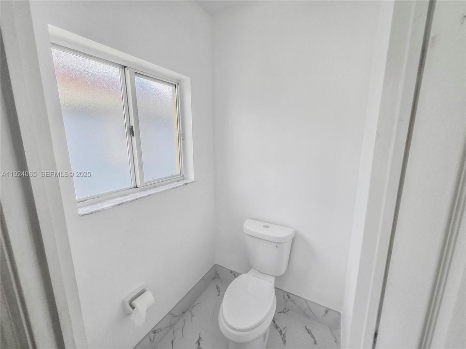 Overview of Primary Bathroom.