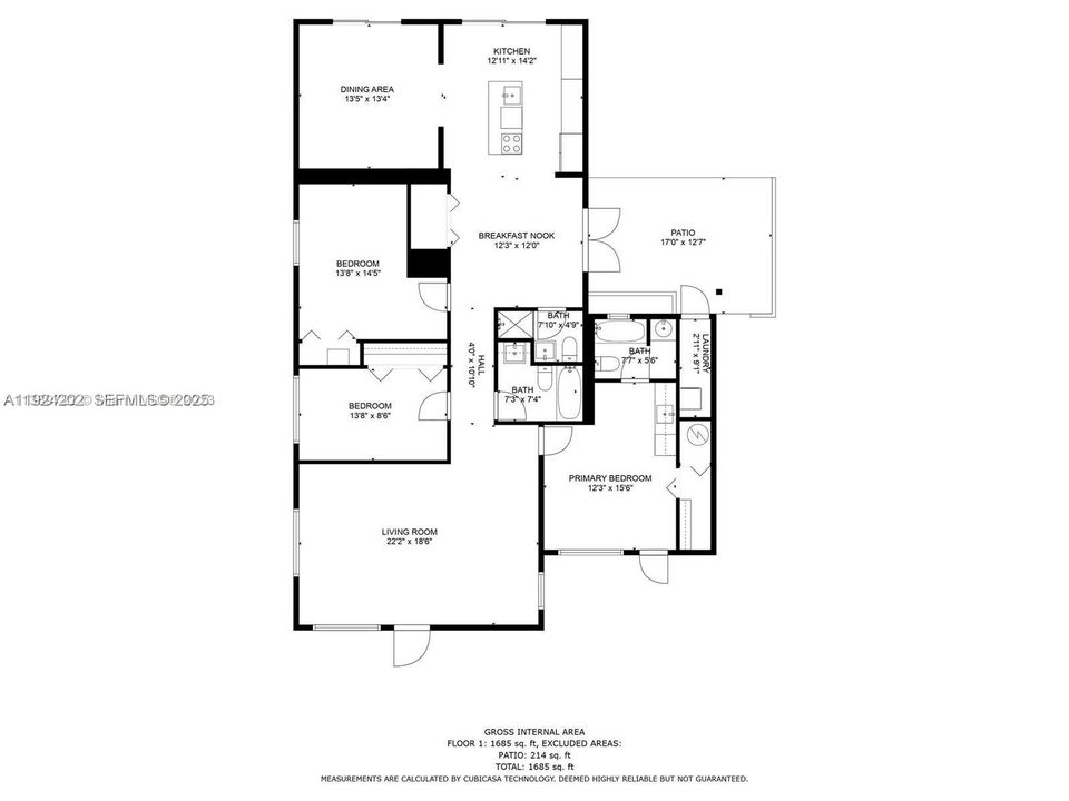 For Rent: $7,500 (4 beds, 3 baths, 1845 Square Feet)