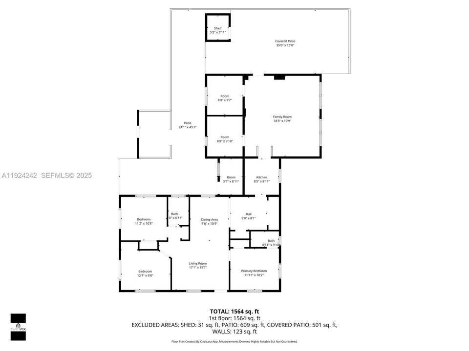 На продажу: $570,000 (4 спален, 2 ванн, 1847 Квадратных фут)