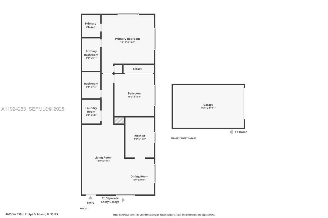 For Sale: $390,000 (2 beds, 2 baths, 1057 Square Feet)